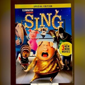 Sing Special Edition DVD Never Opened